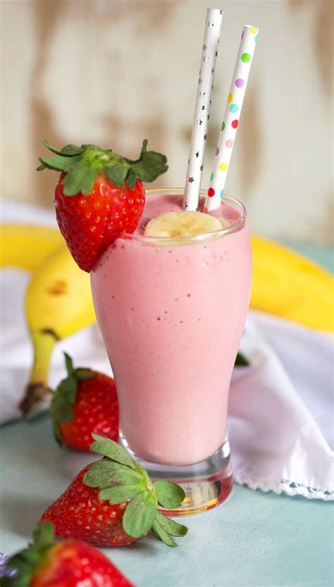 Easy Strawberry Banana Smoothie Recipe The Suburban Soapbox