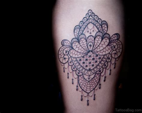 61 Matchless Lace Shoulder Tattoo Designs