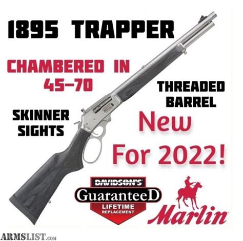Armslist For Sale Marlin Big Loop 1895 Trapper 45 70 Govt 01 70450