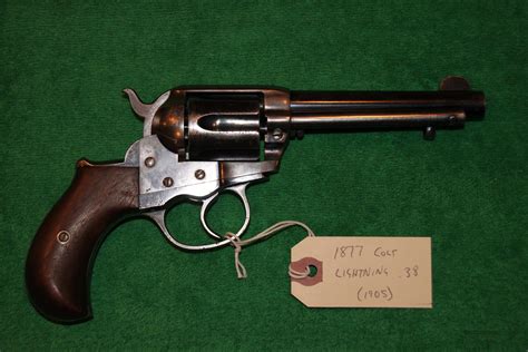 1877 Colt Lightning Double Action Revolver For Sale
