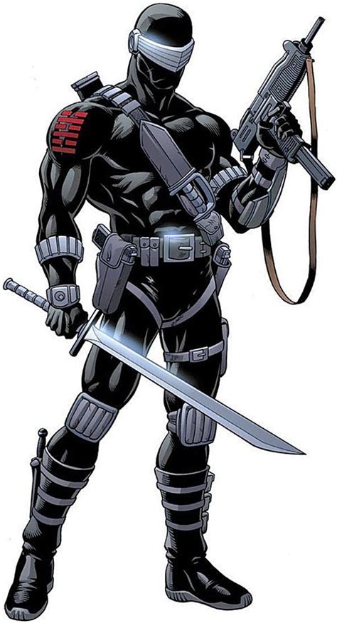 Snake Eyes Gi Joe Marvel Comics Larry Hama Ninja Character