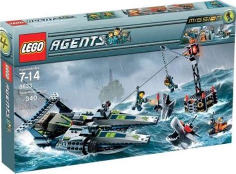 Lego Agents 8633 Speedboat Rescue Mattonito