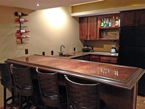 Our bars are hand stained to our customers requirements. Copper top bar | Antique Copper Bar Top - Lacquer + Epoxy ...