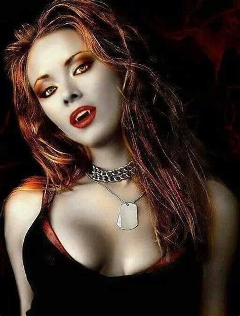 Sexy Dark Female Vampire Art Pinned By Ben Carroll Vampire Love