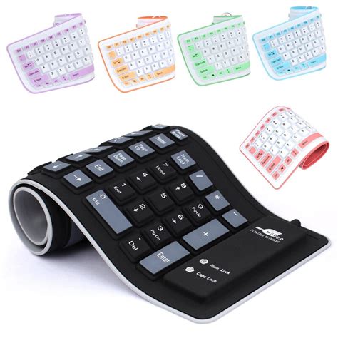Buy New Foldable Silicone Keyboard Usb Wired Silicon
