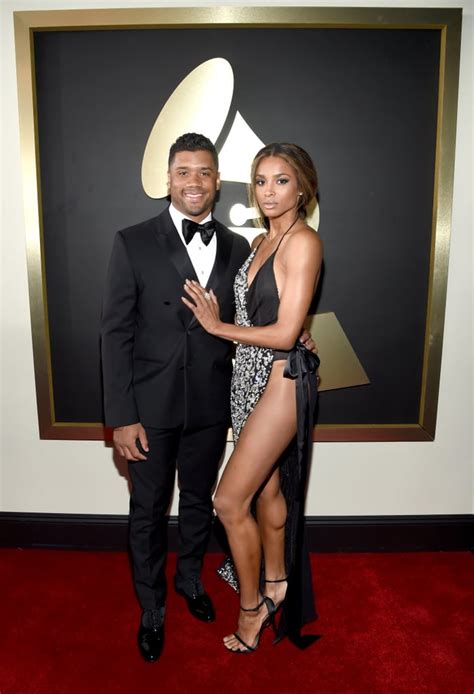 ciara and russell wilson celebrity couples at the grammys 2016 popsugar celebrity photo 8