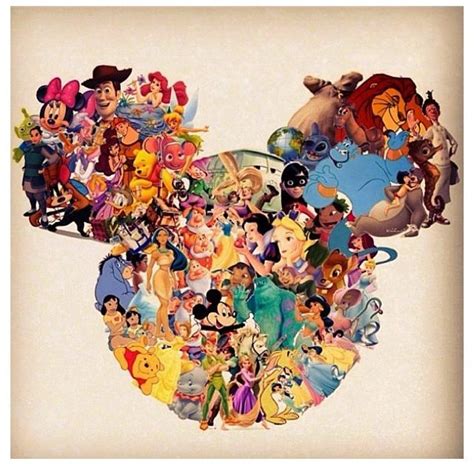 Disney Disney Disney Disney Collage De Disney Disney Imágenes Fondo