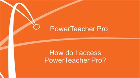 Powerteacher Pro How Do I Access Powerteacher Pro Youtube