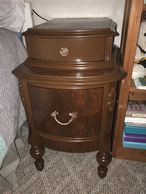 It's a totally different look and still small enough to fight into a tight space. Antique Intricate Nightstands | My Antique Furniture ...