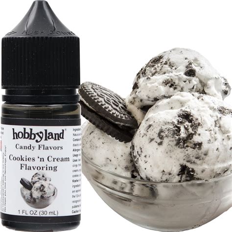 Hobbyland Candy Flavors Cookies And Cream Flavoring 1 Fl