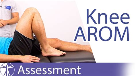 Active Range Of Motion Knee Joint Youtube