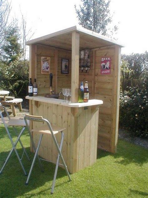 31 How To Diy A Light Up Outdoor Bar Using Pallets