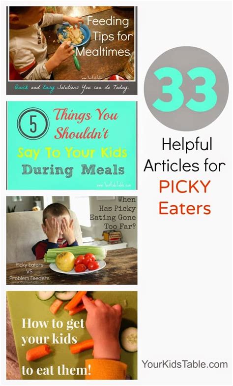 Information shown may not reflect recent changes. Overcoming Picky Eating: {30+ Strategies, Tips, and Ideas ...