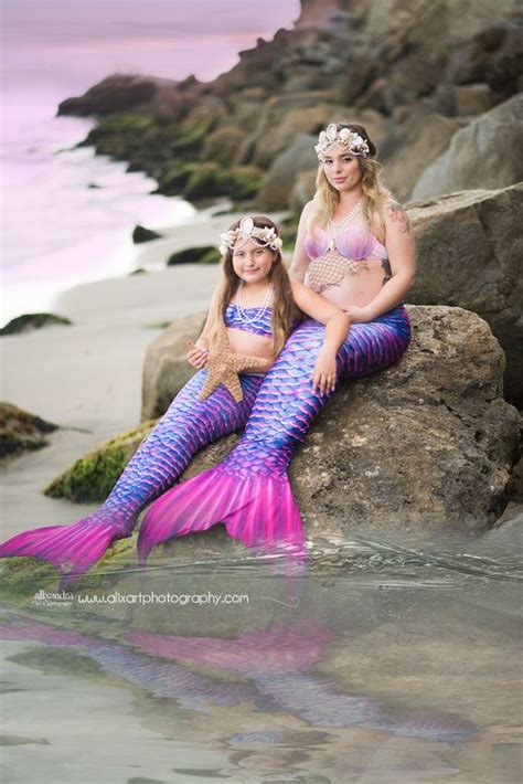 Pin By Alixandra Art Photography Desi On Mother Daughter Mermaid