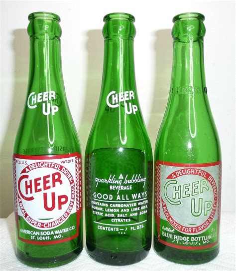 Cheer Up Soda Bottles Collectors Weekly