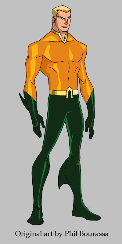 Jla Animated New 52 Aquaman By Kyomusha On Deviantart