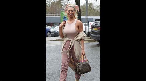 Christine Mcguinness Goes Braless And Teases Enviable Curves While