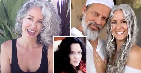 Woman Who Went Gray Overnight At Age 21 Says She Feels Sexier Than Ever In Her 40s Now That