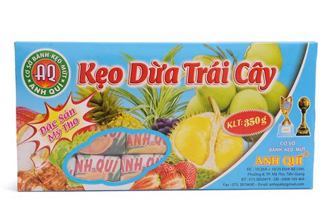 Vietnam Fruit Coconut Candy Vietnam My Tho Special Candy