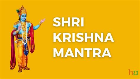 Powerful Shri Krishna Mantra And Its Benifits Hindutsav