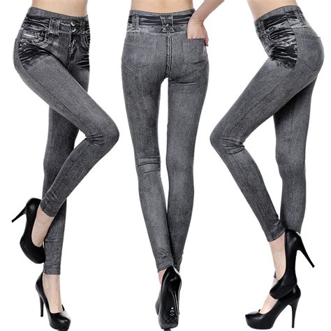 Sexy New Women Jean Skinny Jeggings Stretchy Slim Leggings Fashion