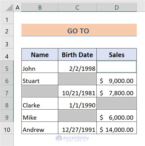 How To Count Blank Cells In Excel 5 Ways Exceldemy