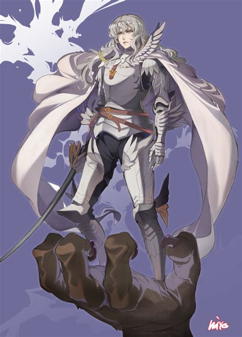 Miyo 13th Floor Griffith Berserk Berserk Highres 1boy Armor