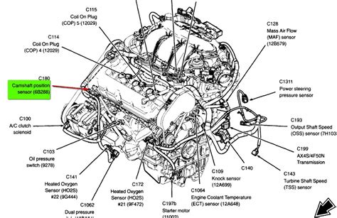 2004 Ford Taurus Engine Diagram V6 2004 Ford Taurus Pcv Valve