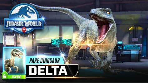 New Delta Velociraptor Unlock 【jurassic World Alive 侏羅紀世界alive】 Youtube
