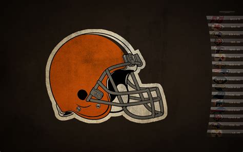 New Cleveland Browns Logo Wallpaper Wallpapersafari