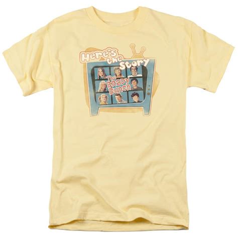 The Brady Bunch Heres The Story Short Sleeve T Shirt Adulting Shirts