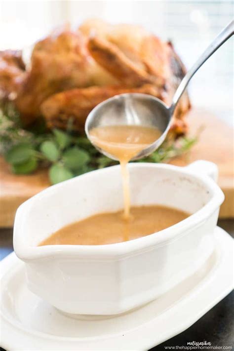best turkey gravy recipe the happier homemaker