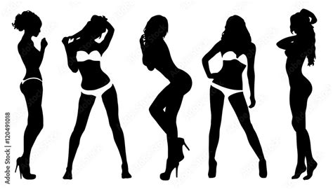 sexy woman silhouette