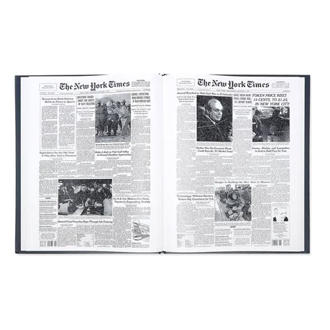 The new york times is an american daily newspaper, founded and continuously published in new york city september 18, 1851 by the new. New York Times Custom Birthday Book | Birthday book ...