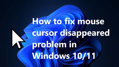 Jak naprawić problem zniknięcia kursora myszy w systemie Windows 10