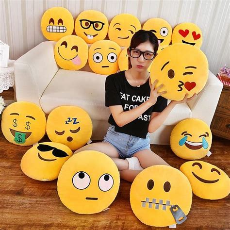 Full Emoji Set Pillows Emoji Pillows Emoji Cushions Smiley Face Pillows