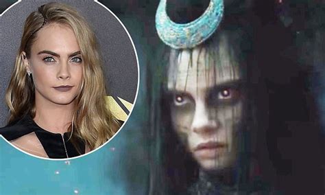 Cara Delevingne As Enchantress In New Suicide Squad Clip Daily Mail