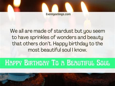 50 Happy Birthday Wishes For A Beautiful Soul Events Greetings