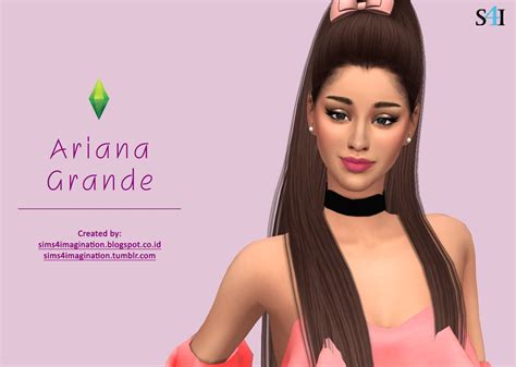 Ariana Grande The Sims 4 Cc Margaret Wiegel™ Aug 2023