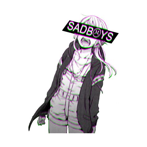 Anime sadboy culture vaporwave aesthetic saint pep v a p o r w a v e streetwear champion sweatshirt. SAD BOYS - SAD JAPANESE ANIME AESTHETIC - Aesthetic - Long Sleeve T-Shirt | TeePublic