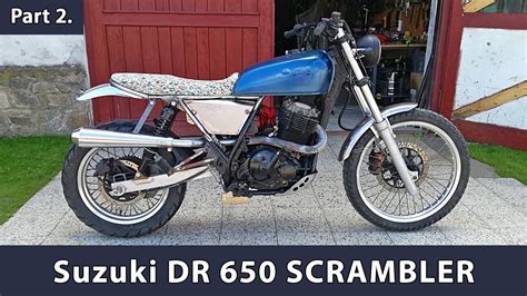 Suzuki dr650s dr 650 supermoto semi custom graphics kit detox. Scrambler Fallout build story (part 2.) Suzuki DR 650 RSE ...