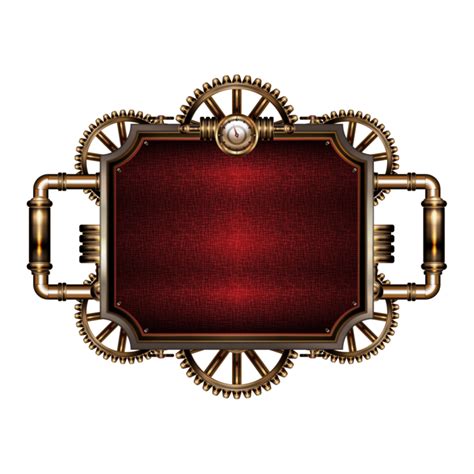 Steampunk Clipart Frame Steampunk Frame Transparent Free For Download