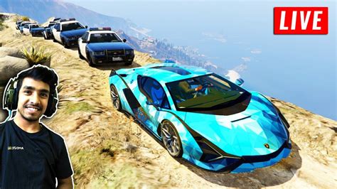 Gta 5 Live Stole Techno Gamerzs Lamborghini Robbery In City Gta