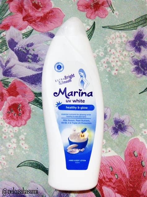 Review Bodytreatment Marina Body Lotion Healthy And Glow ネクサ ハスミ