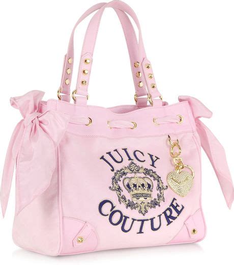 Juicy Couture Juicy Crown Velour Daydreamer Tote In Pink Lyst