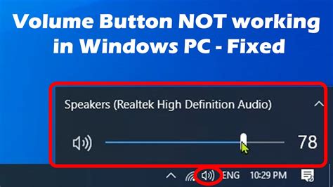 Volume Icon Not Working In Windows Quick Fix Youtube