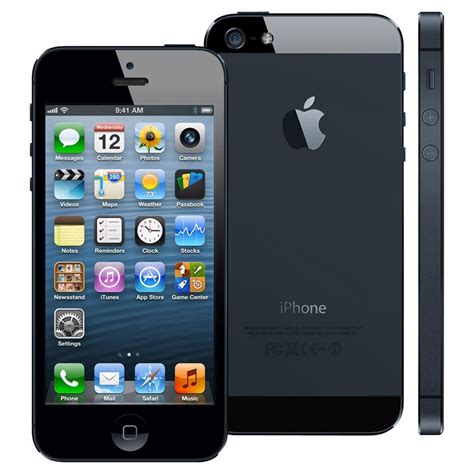 Apple Iphone 5 32gb Smartphone T Mobile Black Fair Condition