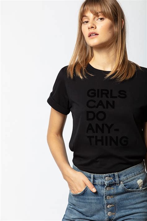 Bella Girls T-shirt - t-shirt women | Zadig&Voltaire