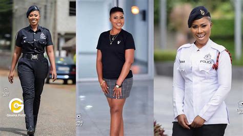 Queen Maya The Lady Tagged As The Most Beautiful Policewoman In Ghana