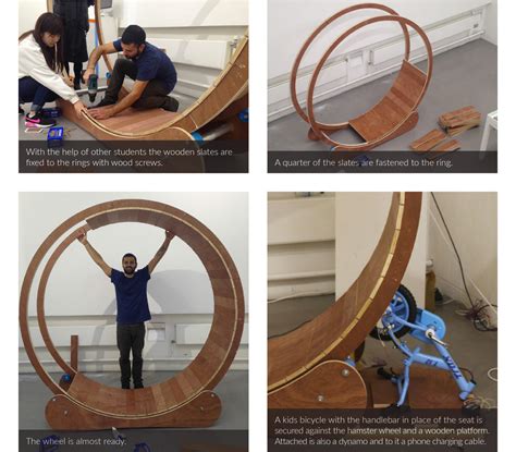 The Human Sized Hamster Wheel On Behance